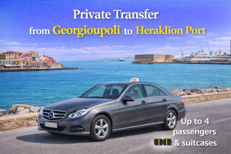 georgioupoli to heraklion port