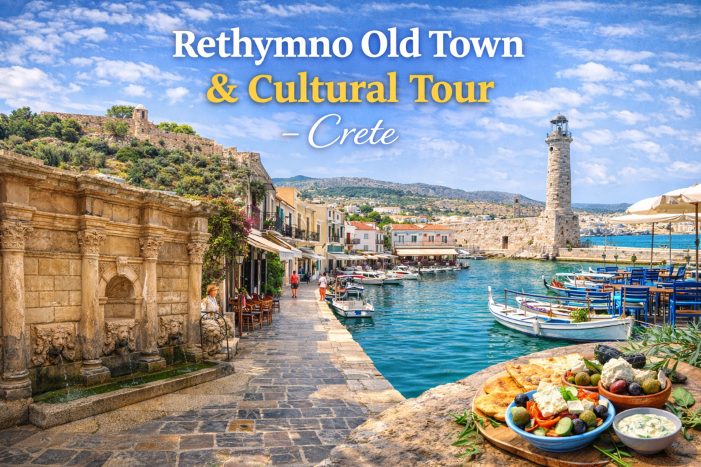 rethymno old town & cultural tour – crete