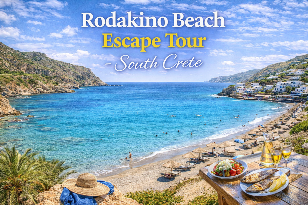 rodakino beach escape tour – south crete