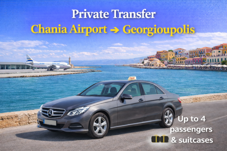 chania airport to georgioupoli